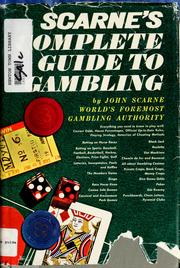 Cover of: Scarne's Complete Guide To Gambling