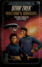 Cover of: Doctor's Orders by Diane Duane
