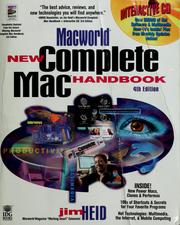 Cover of: Macworld new complete Mac handbook by Jim Heid