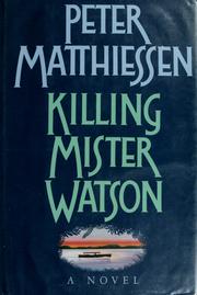 Cover of: Killing Mister Watson