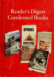 Cover of: Reader's digest condensed books by Robin Cook
