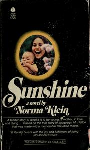 Cover of: Sunshine: a novel