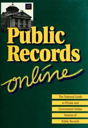 Public records online by Michael Sankey