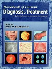 Cover of: Current Diagnosis & Treatment: A Quick Reference for the General Practitioner