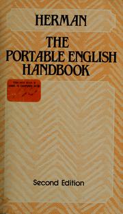 Portable English Handbook William Herman