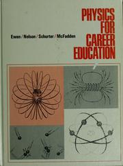 Cover of: Physics for career education