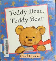 Cover of: Teddy bear, teddy bear: pictures