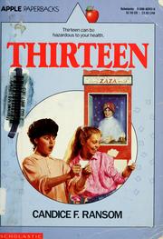 Cover of: Thirteen by Candice F. Ransom