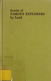 Cover of: Stories of famous explorers by land by Frank Knight