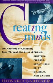 Cover of: Creating minds by Howard Gardner