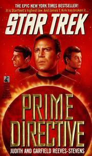 Cover of: Star trek--prime directive