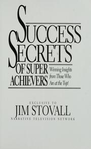 Cover of: Success secrets of super achievers