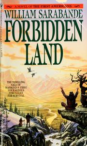Cover of: Forbidden Land by William Sarabande