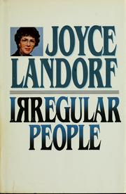 Cover of: Irregular people by Joyce Landorf Heatherley