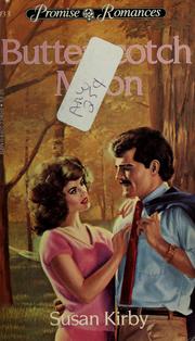 Cover of: Butterscotch Moon by Susan Kirby