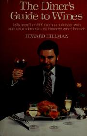 Cover of: The diner's guide to wines