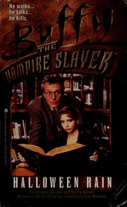 Cover of: Buffy the Vampire Slayer: Season 1 #1: Halloween Rain