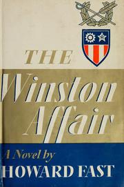 Cover of: The Winston affair. by Howard Fast