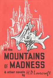 Cover of: At the mountains of madness, and other novels
