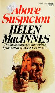 Cover of: Above suspicion by Helen MacInnes