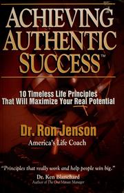 Cover of: Achieving authentic success