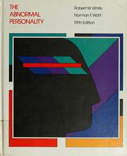 Cover of: The  abnormal personality by Robert Winthrop White