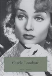 Cover of: Carole Lombard, the Hoosier tornado by Wes D. Gehring