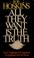 Cover of: All they want is the truth