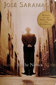 Cover of: All the names by José Saramago