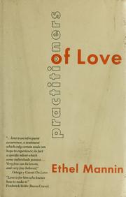 Cover of: Practitioners of love by Ethel Mannin