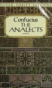 Cover of: The  Analects by Confucius