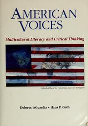Cover of: American voices by Dolores LaGuardia