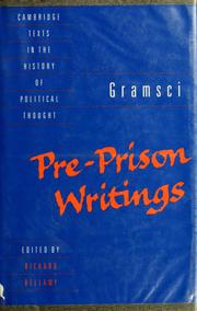 Cover of: Antonio Gramsci: pre-prison writings