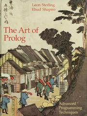Cover of: The  art of Prolog: advanced programming techniques
