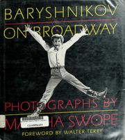 Cover of: Baryshnikov on Broadway by Martha Swope