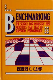 Cover of: Benchmarking by Robert C. Camp