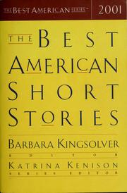 Cover of: The Best American Short Stories 2001