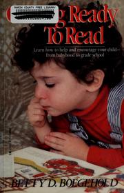 Cover of: Getting ready to read