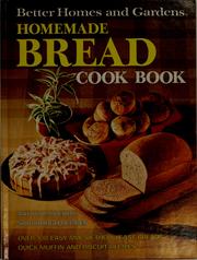 Cover of: Better homes and gardens homemade bread cook book. by 