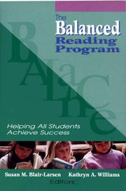 Cover of: The Balanced Reading Program: Helping All Students Achieve Success