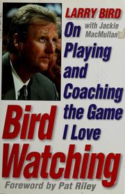 Cover of: Bird Watching: On Playing and Coaching the Game I Love