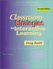 Cover of: Classroom Strategies for Interactive Learning