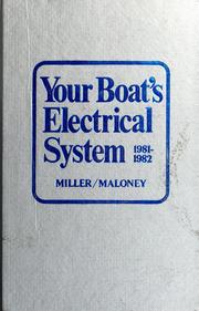 Cover of: Your boat's electrical system, 1981-1982