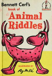 Cover of: Book of animal riddles.