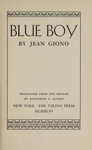 Cover of: Blue Boy