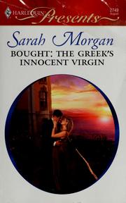 Cover of: Bought: The Greek's Innocent Virgin