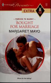 Cover of: Bought for Marriage: Forced To Marry, Harlequin Presents Extra - 64