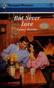 Cover of: But Never Love