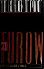 Cover of: The  burden of proof by Scott Turow