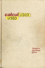 Cover of: Calculus by Harley Flanders
